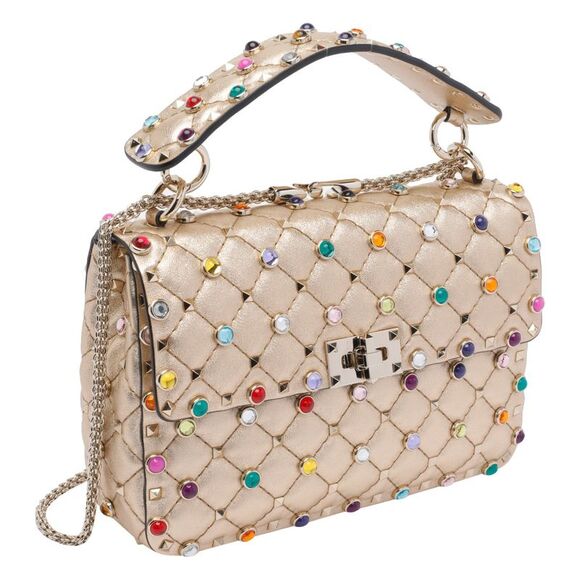 Valentino Garavani Women Medium Rockstud Spike Handbag - Picture 2 of 4